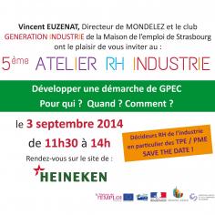5eme Atelier RH Industrie : Développer une démarche de GPEC